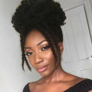 chignon haut - chap chap